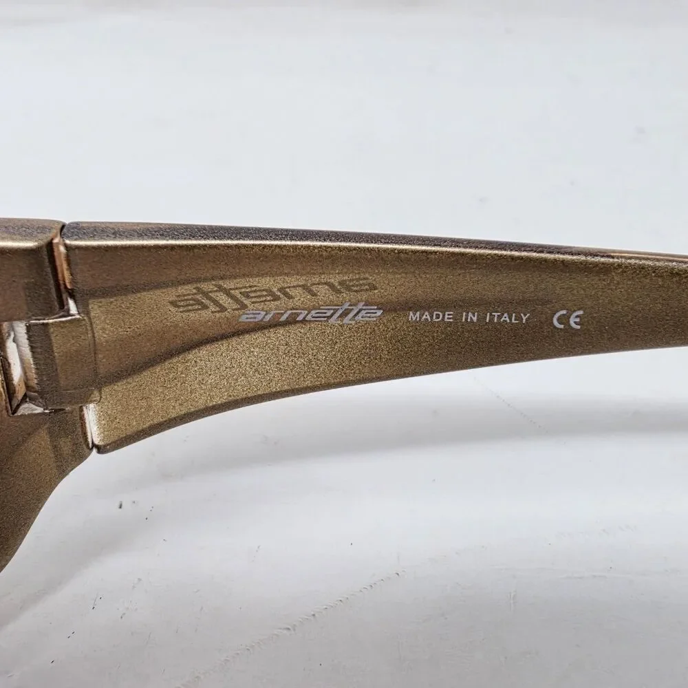 Vintage 1990s Arnette Stance Sunglasses Brown Made In Italy 4020-194/6U